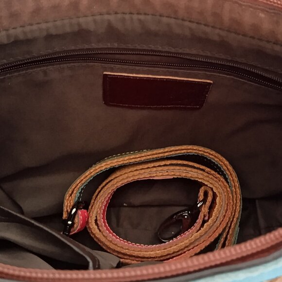 Spring Step Multicolor Geometric Crossbody Bag - Picture 3 of 5